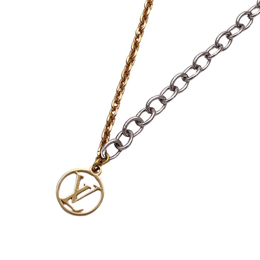 LOUIS VUITTON Gold Necklace - Picture 1 of 10